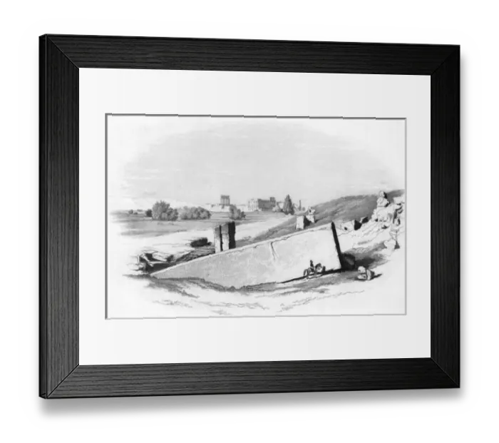 Framed Print : Baalbek / Quarry Framed Print : Baalbek / Quarry