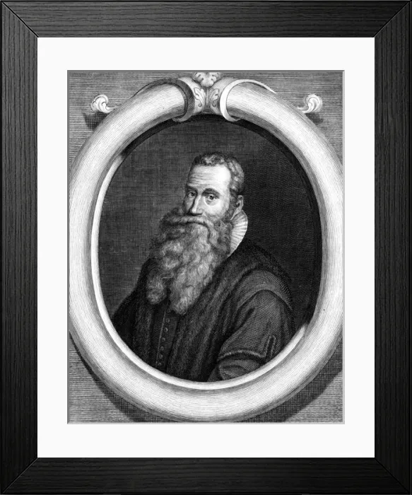 Framed Print : Johannes Bogerman / Anon Framed Print : Johannes Bogerman / Anon