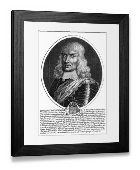 Framed Print : BEAUFORT (1616 - 1669) Framed Print : BEAUFORT (1616 - 1669)