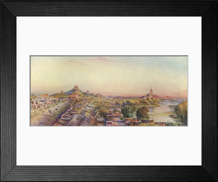Framed Print : Beijing, China 1909