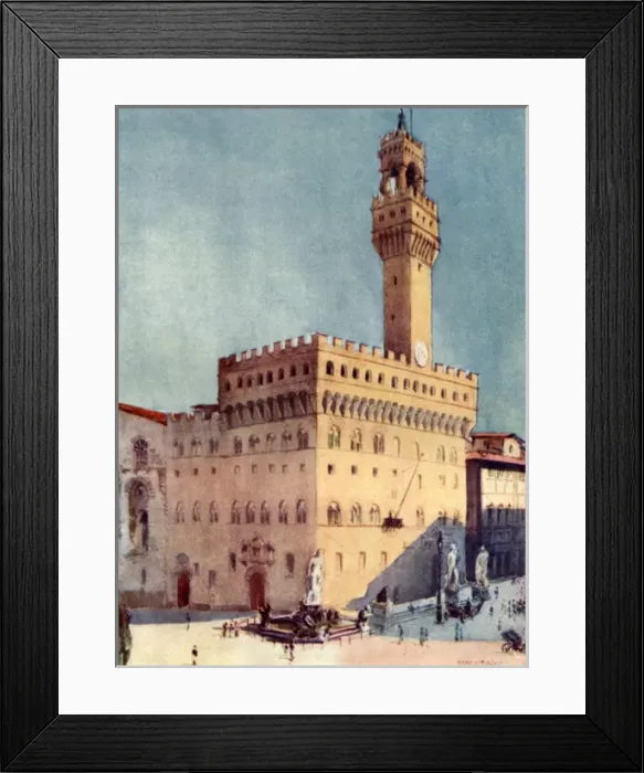 Framed Print : Florence / Palazzo Vecchio Framed Print : Florence / Palazzo Vecchio