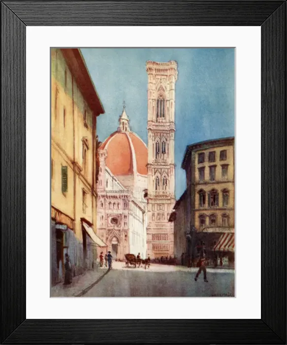 Framed Print : Florence / Duomo / Pecori Framed Print : Florence / Duomo / Pecori