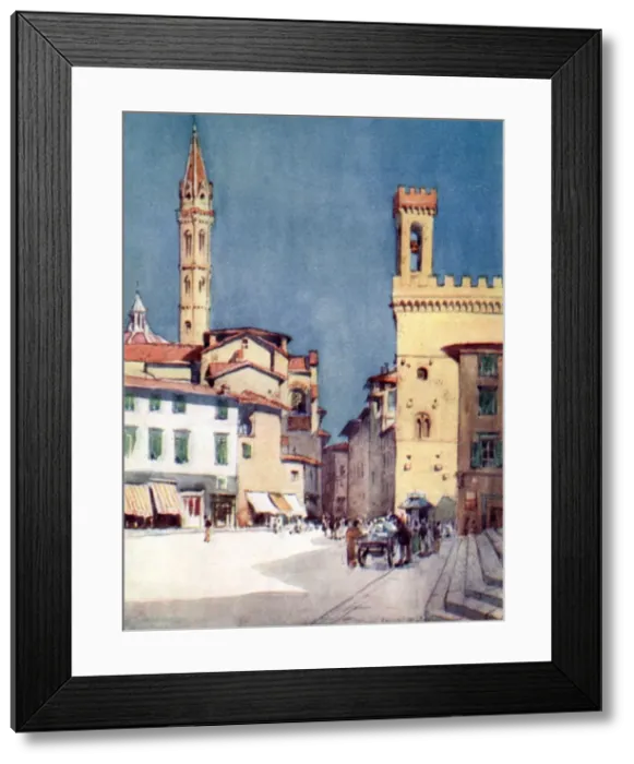 Framed Print : Florence / Badia / Bargello Framed Print : Florence / Badia / Bargello