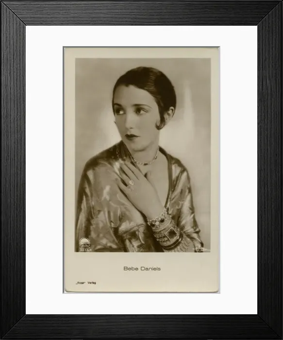 Framed Print : Bebe Daniels Framed Print : Bebe Daniels