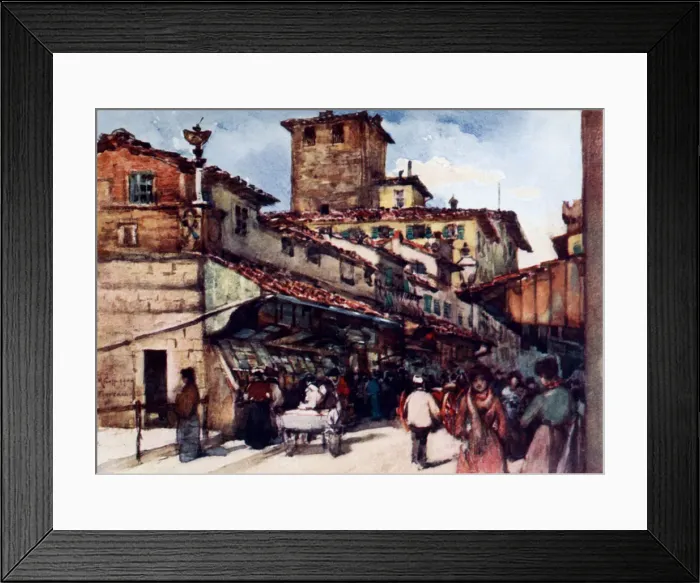 Framed Print : Florence / Ponte Vecchio Framed Print : Florence / Ponte Vecchio