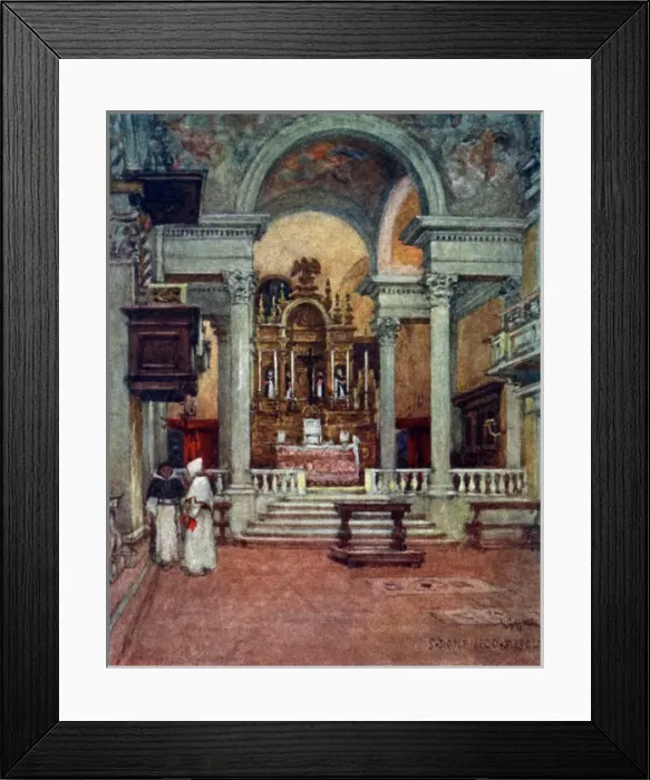 Framed Print : Florence / Fiesole 1901 Framed Print : Florence / Fiesole 1901