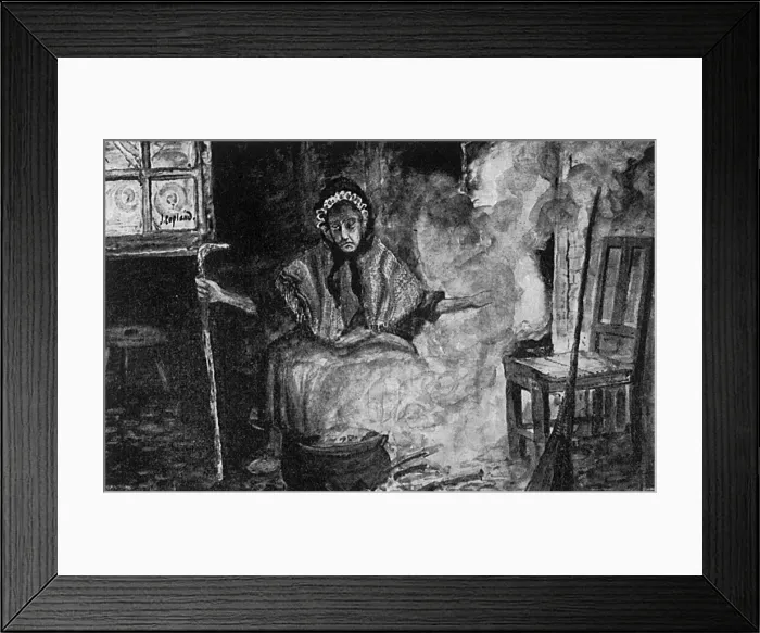 Framed Print : Witch doing Magic Framed Print : Witch doing Magic