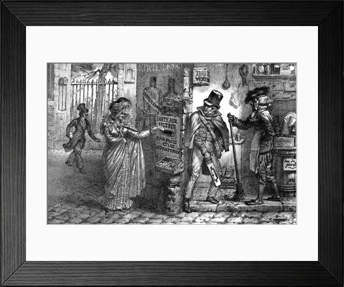 Framed Print : French Postbox Framed Print : French Postbox