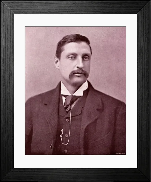 Framed Print : Rider Haggard / Russell Framed Print : Rider Haggard / Russell