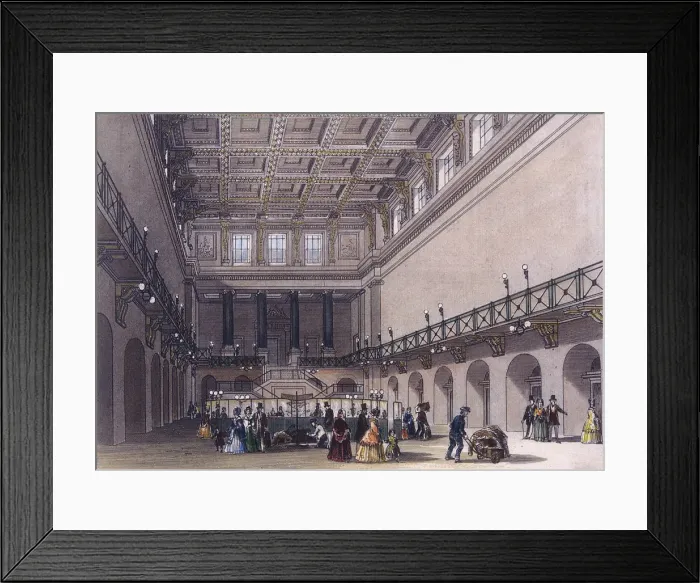 Framed Print : Euston Great Hall Framed Print : Euston Great Hall