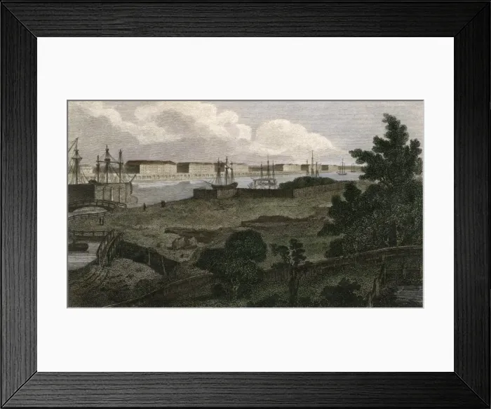 Framed Print : West India Docks Framed Print : West India Docks