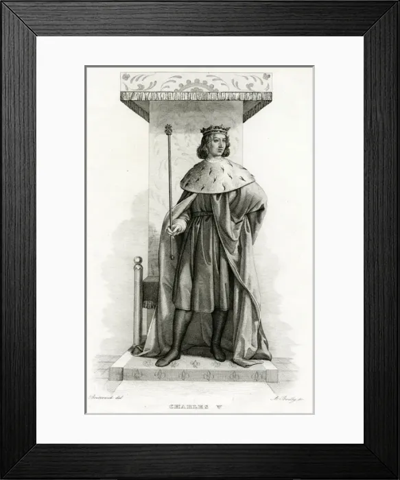 Framed Print : Charles V of France Framed Print : Charles V of France