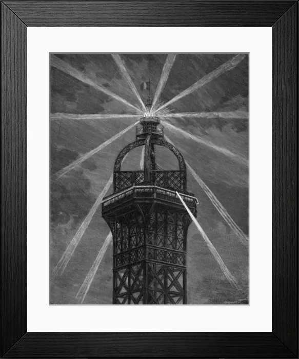 Framed Print : Paris / Eiffel Tower 1889 Framed Print : Paris / Eiffel Tower 1889