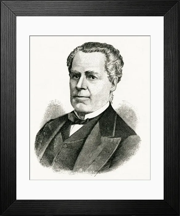Framed Print : George Etienne Cartier Framed Print : George Etienne Cartier