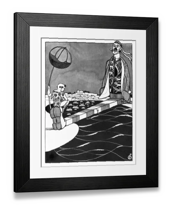 Framed Print : International / Cartoons Framed Print : International / Cartoons