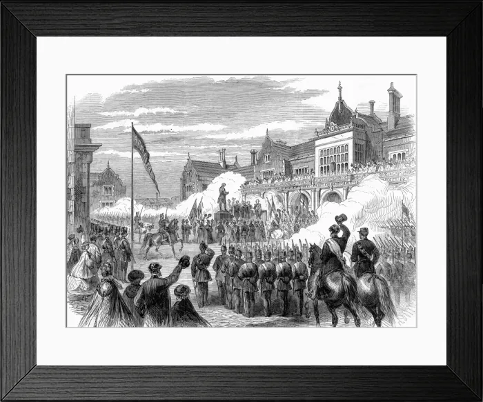Framed Print : Josiah Wedgwoods Statue Framed Print : Josiah Wedgwoods Statue