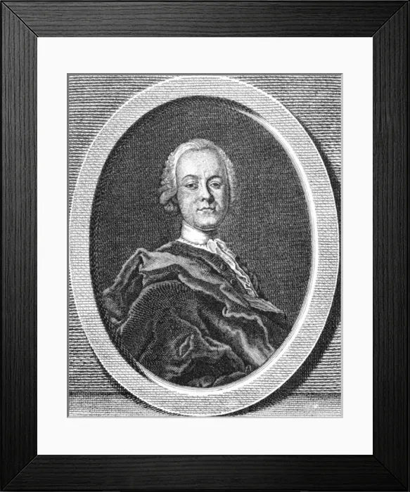 Framed Print : Fg Klopstock / Bernigeroth Framed Print : Fg Klopstock / Bernigeroth