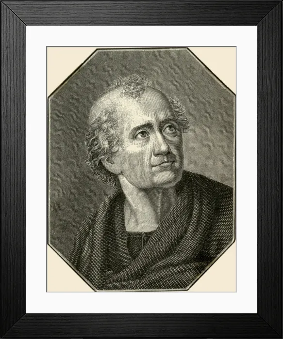 Framed Print : Fg Klopstock / Old Age Framed Print : Fg Klopstock / Old Age