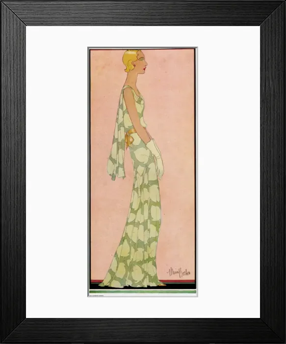 Framed Print : Evening Dress Framed Print : Evening Dress