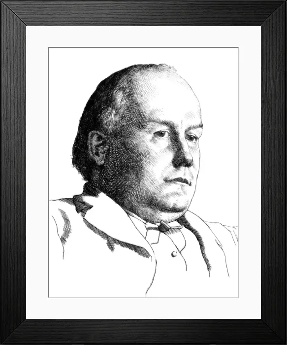 Framed Print : Charles Bradlaugh Framed Print : Charles Bradlaugh