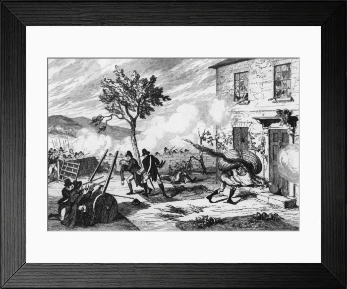 Framed Print : 1798 Rebels V Chamney Framed Print : 1798 Rebels V Chamney