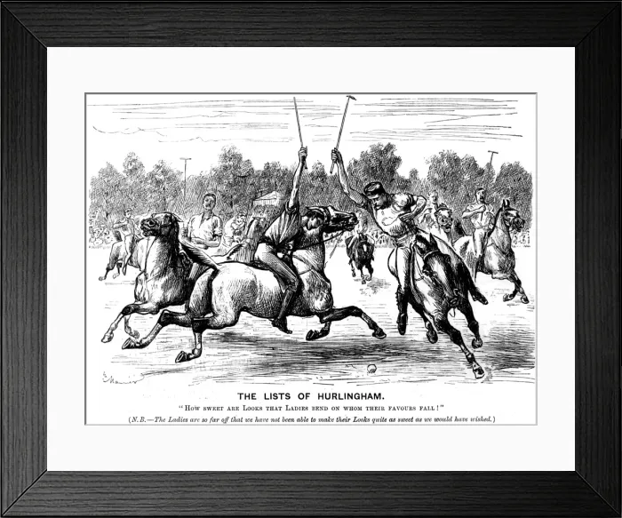 Framed Print : Polo at Hurlingham Framed Print : Polo at Hurlingham