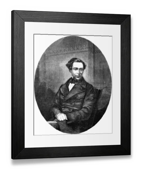Framed Print : Sidney Herbert / Ill Times Framed Print : Sidney Herbert / Ill Times