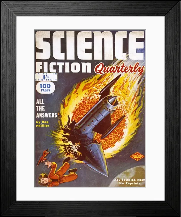 Framed Print : Silent Partner / Sci-Fi Framed Print : Silent Partner / Sci-Fi