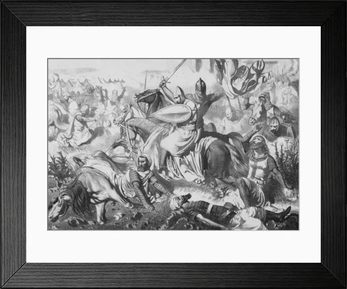 Framed Print : Spain / Repelled Moor / 1148 Framed Print : Spain / Repelled Moor / 1148
