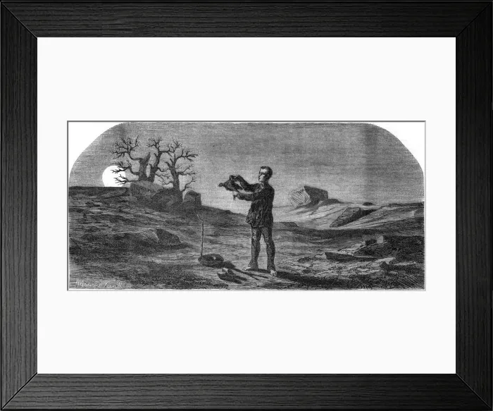 Framed Print : LA Poule Noire Framed Print : LA Poule Noire
