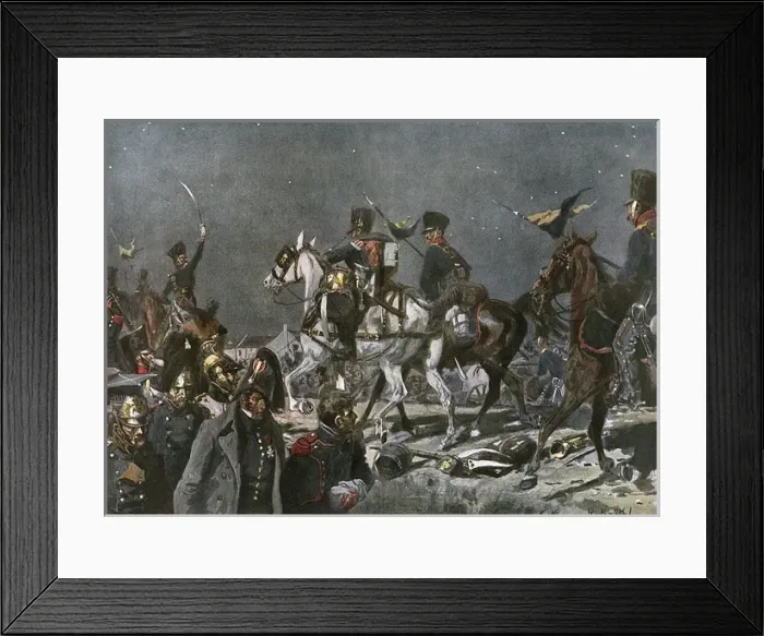 Framed Print : After Waterloo Prisoners Framed Print : After Waterloo Prisoners