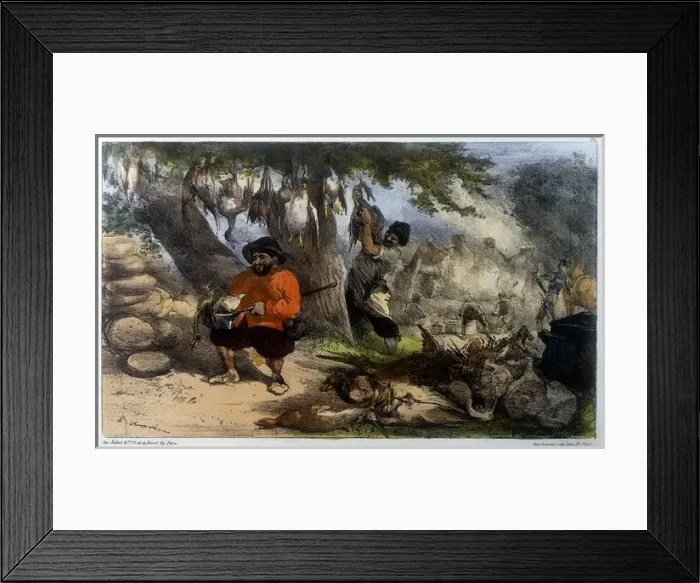 Framed Print : Sancho at the Feast Framed Print : Sancho at the Feast