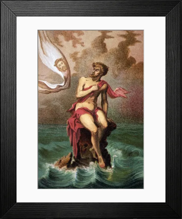 Framed Print : Saint Brendan & Judas Framed Print : Saint Brendan & Judas