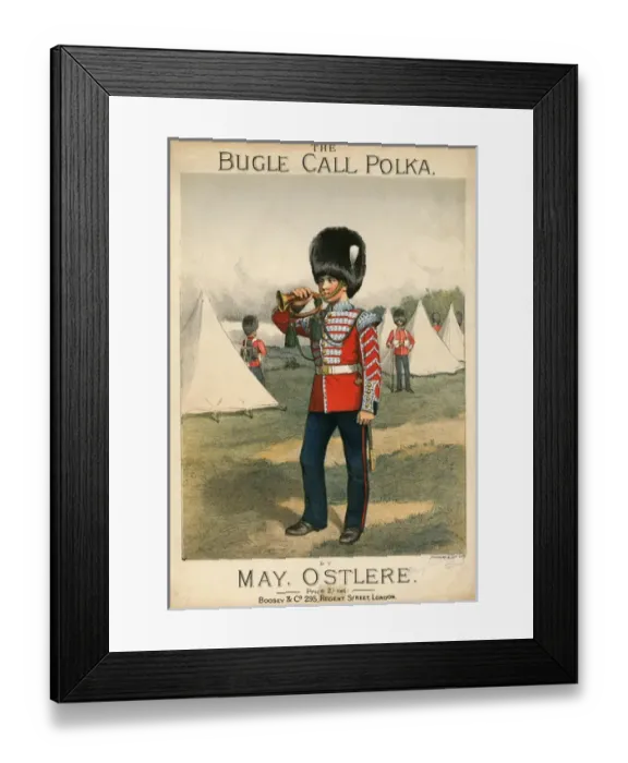 Framed Print : Military Bugler C1860 Framed Print : Military Bugler C1860