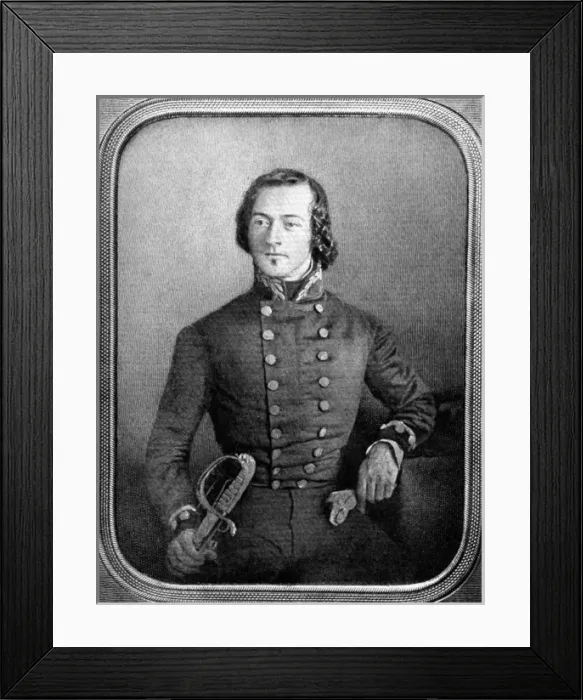 Framed Print : Elisha Kent Kane / Mexican Framed Print : Elisha Kent Kane / Mexican