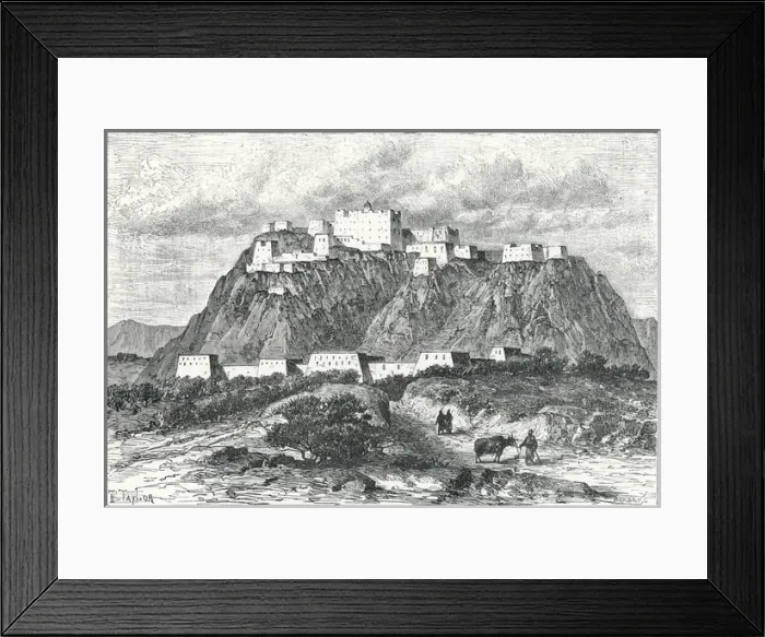 Framed Print : China / Tibet / Lhasa 17C Framed Print : China / Tibet / Lhasa 17C