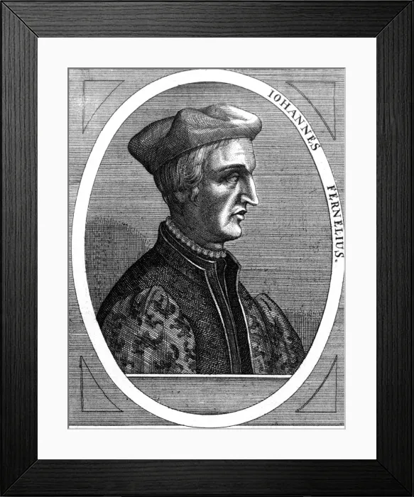 Framed Print : Jf Fernel / Ammon 1650 Framed Print : Jf Fernel / Ammon 1650