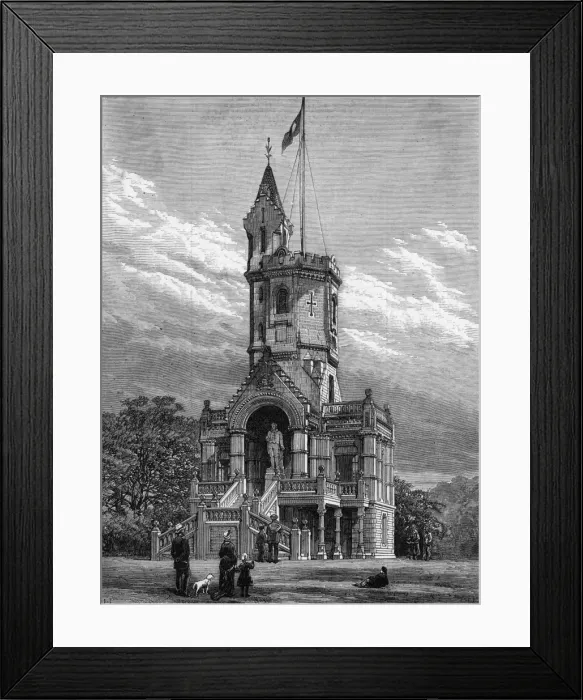 Framed Print : Burns Monument / Scotland Framed Print : Burns Monument / Scotland