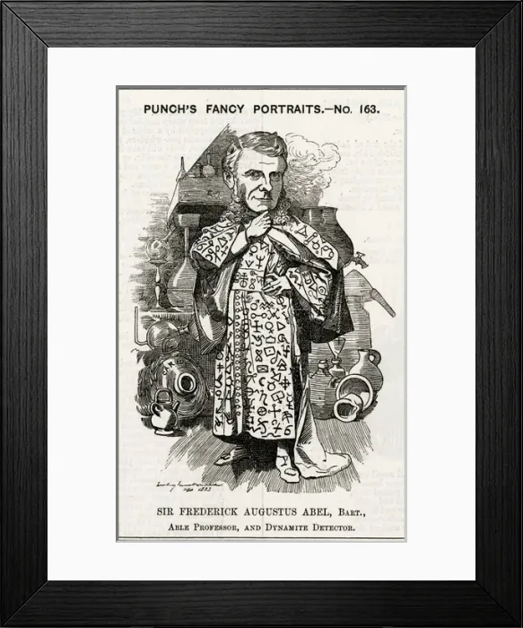 Framed Print : Sir Frederick Abel Framed Print : Sir Frederick Abel