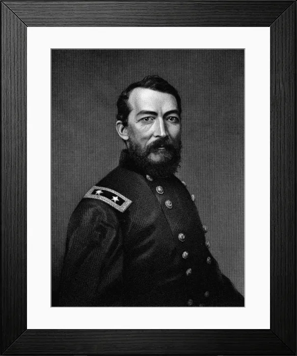 Framed Print : P H Sheridan (1866) Framed Print : P H Sheridan (1866)