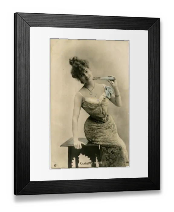 Framed Print : Charlotte Wiehe Framed Print : Charlotte Wiehe