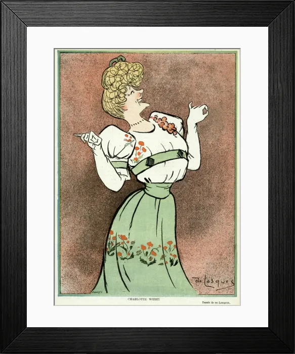 Framed Print : Charlotte Wiehe Framed Print : Charlotte Wiehe