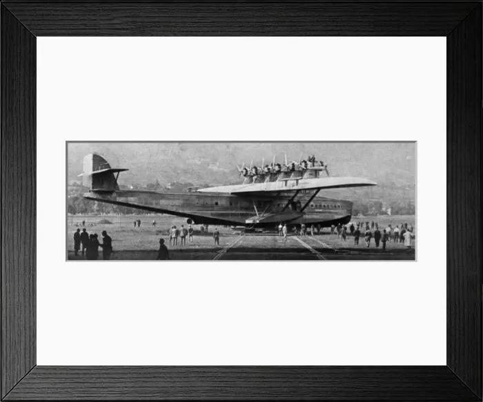 Framed Print : Dornier Do-X Photo 2 Framed Print : Dornier Do-X Photo 2