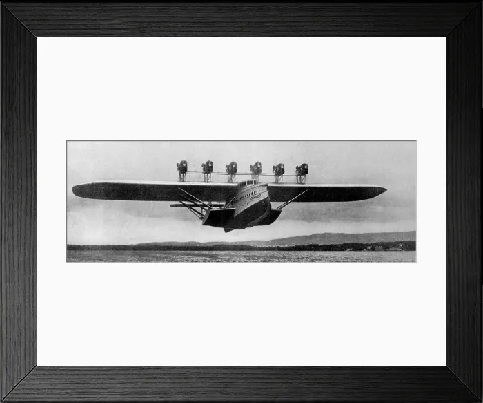 Framed Print : Dornier Do-X Photo 4 Framed Print : Dornier Do-X Photo 4