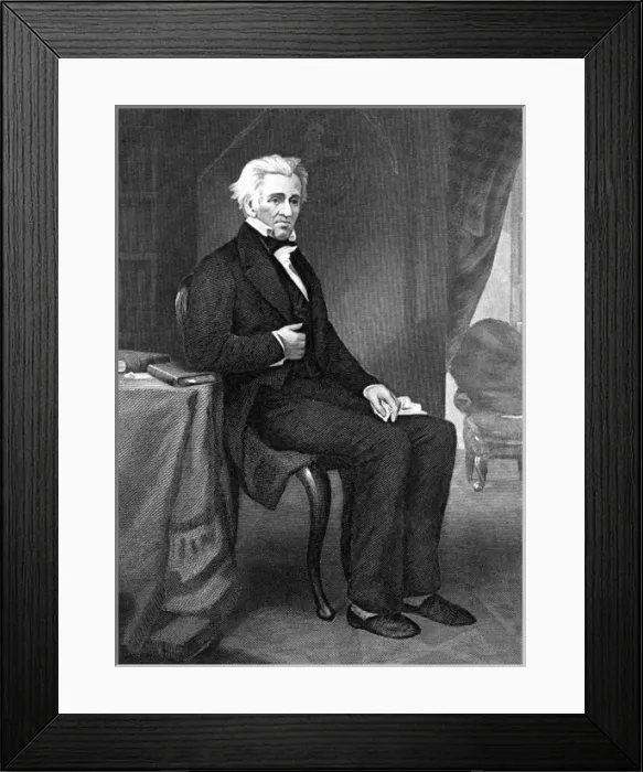 Framed Print : Andrew Jackson / Chappel Framed Print : Andrew Jackson / Chappel