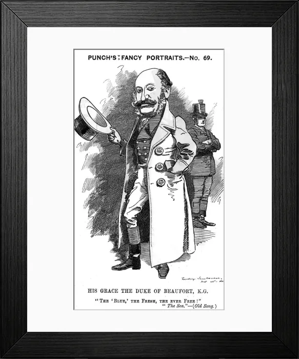 Framed Print : Beaufort / 9th Duke / Punch Framed Print : Beaufort / 9th Duke / Punch