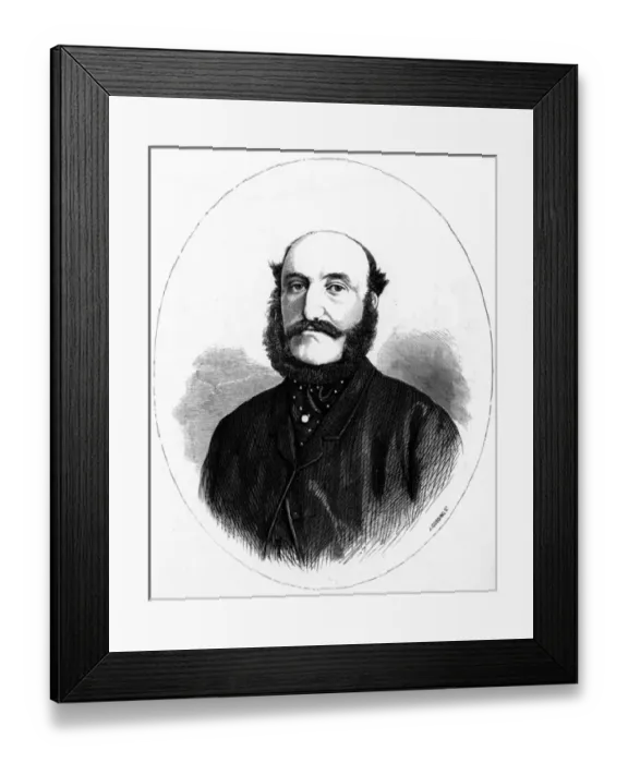 Framed Print : Beaufort / 9th Duke / 1870 Framed Print : Beaufort / 9th Duke / 1870