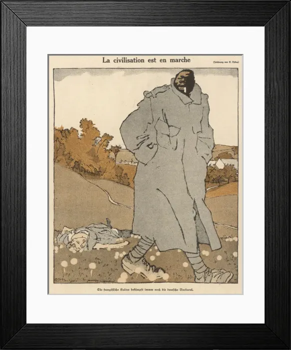 Framed Print : French Colonial Framed Print : French Colonial