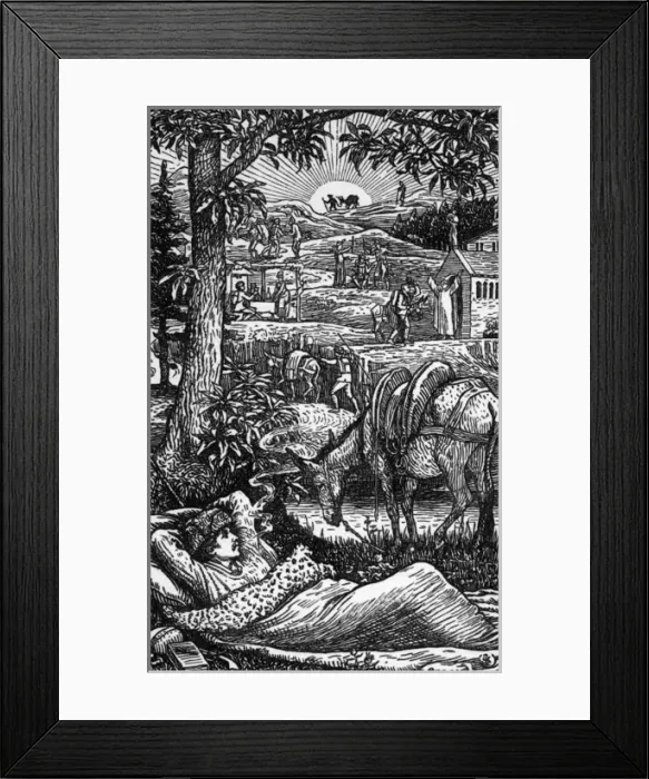 Framed Print : Travels with a Donkey Framed Print : Travels with a Donkey