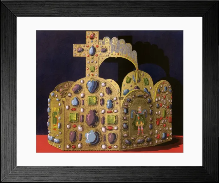 Framed Print : Charlemagnes Crown Framed Print : Charlemagnes Crown